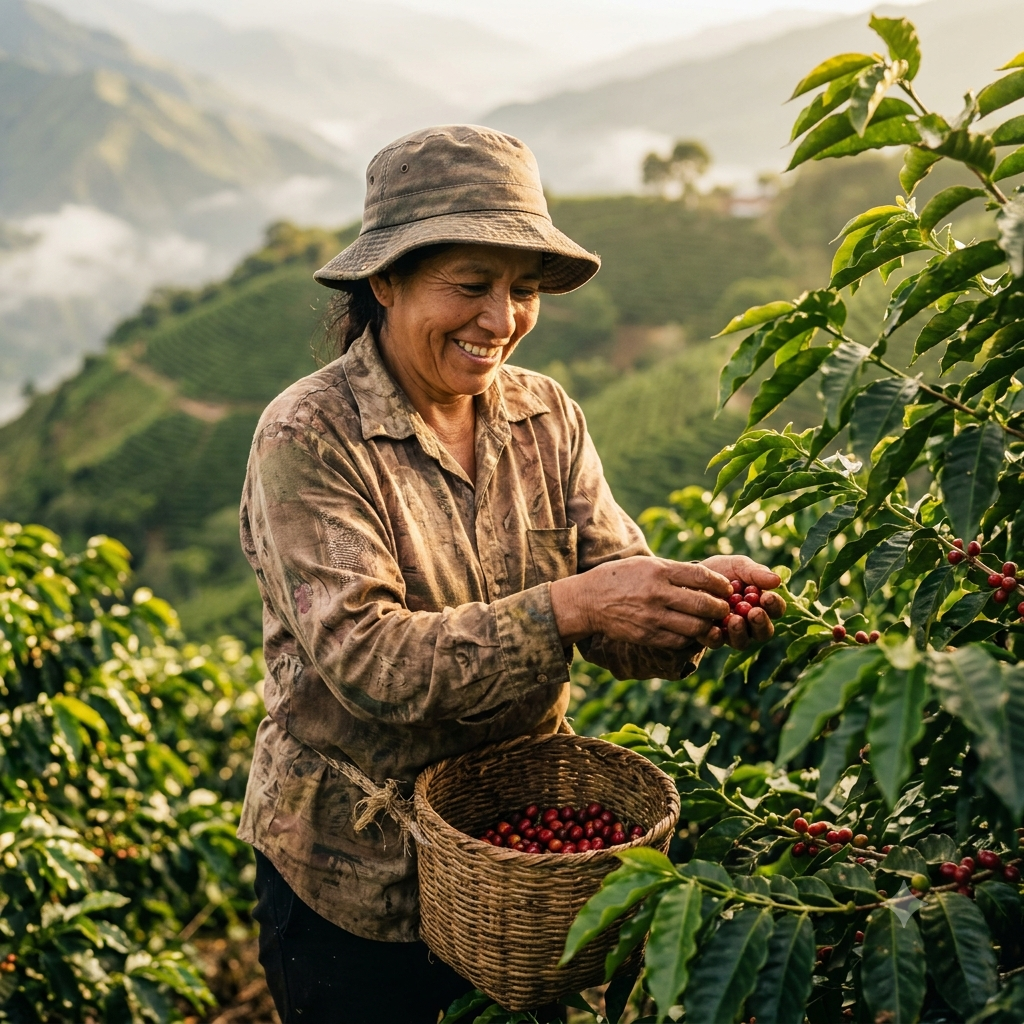 Trabajadores de la finca Café Don Albert